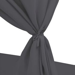 Шезлонг с балдахином VidaXL 45647 (Grey) Thumb