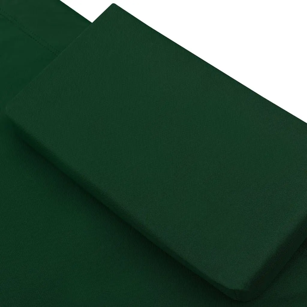 Șezlong cu copertină VidaXL 313534 (Green)