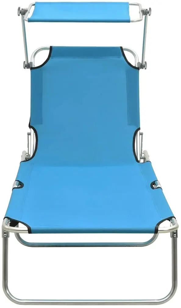Sezlong VidaXL 310326 (Turquoise)