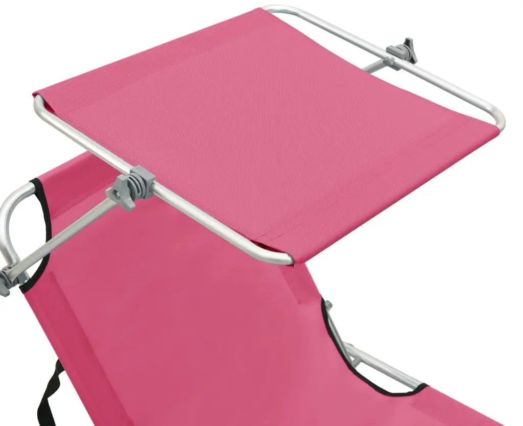 Шезлонг VidaXL 310327 (Pink)