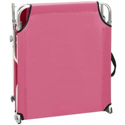 Шезлонг VidaXL 310327 (Pink) Thumb