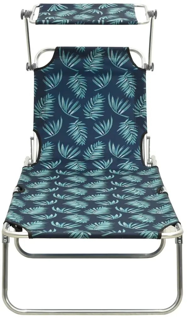 Sezlong VidaXL 310328 (Leaves Print)
