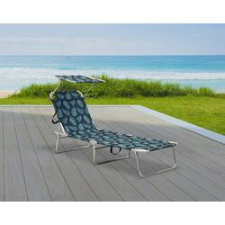 Sezlong VidaXL 310328 (Leaves Print)