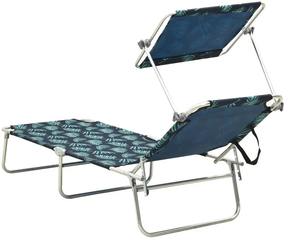 Sezlong VidaXL 310328 (Leaves Print)