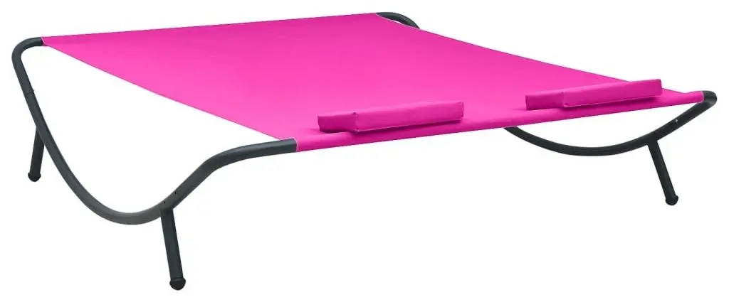 Шезлонг VidaXL 313532 (Pink)