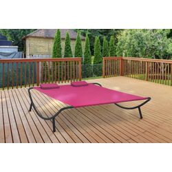 Sezlong VidaXL 313532 (Pink)