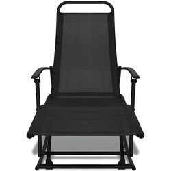 Șezlong vidaXL 42158 (Black) Thumb