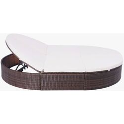 Șezlong VidaXL 42939 (Brown) Thumb