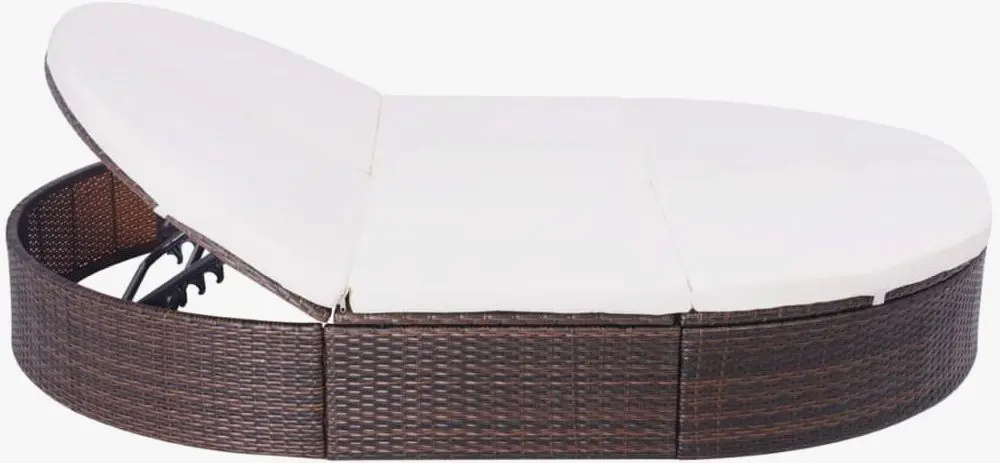 Șezlong VidaXL 42939 (Brown)