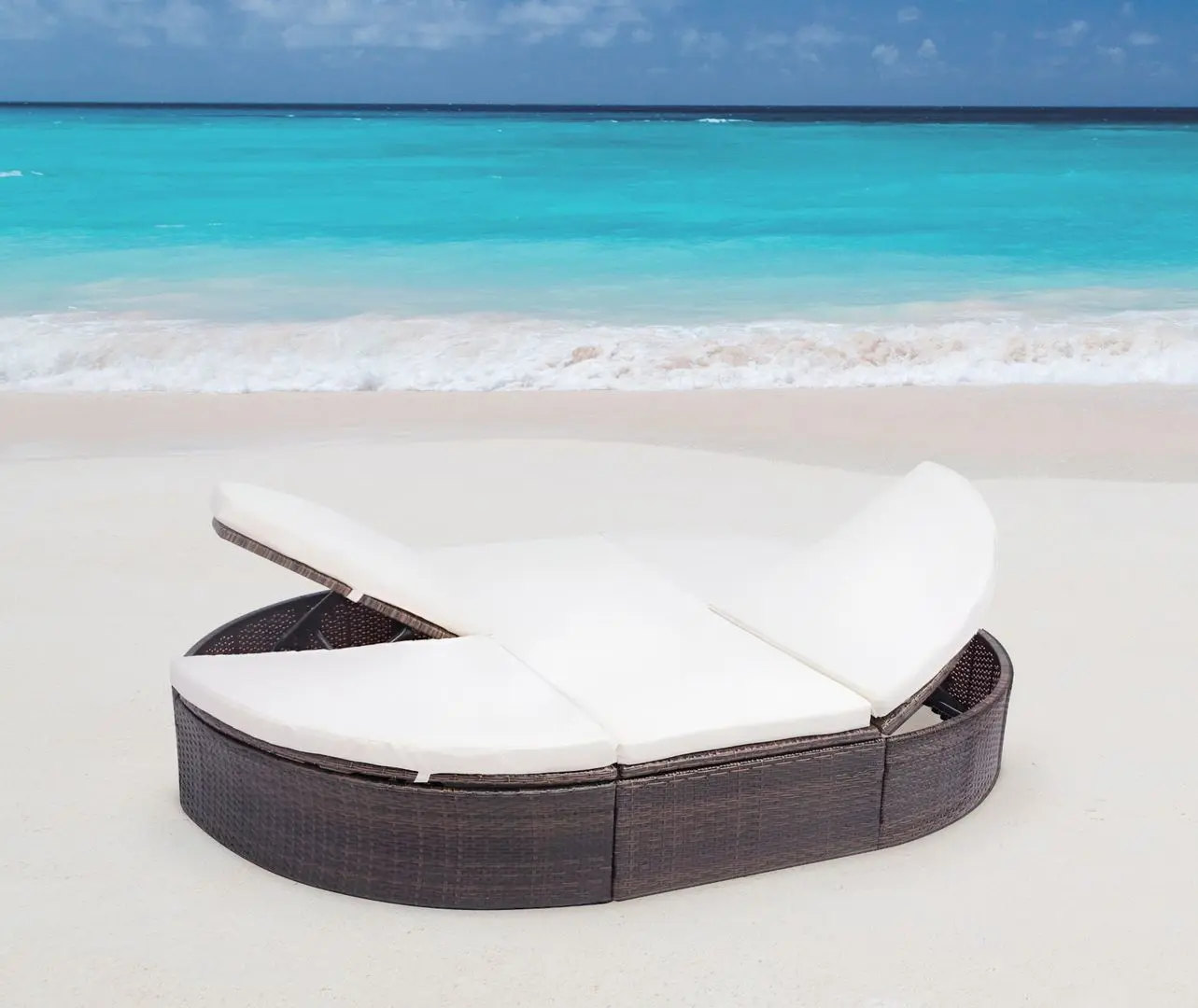 Șezlong VidaXL 42939 (Brown)