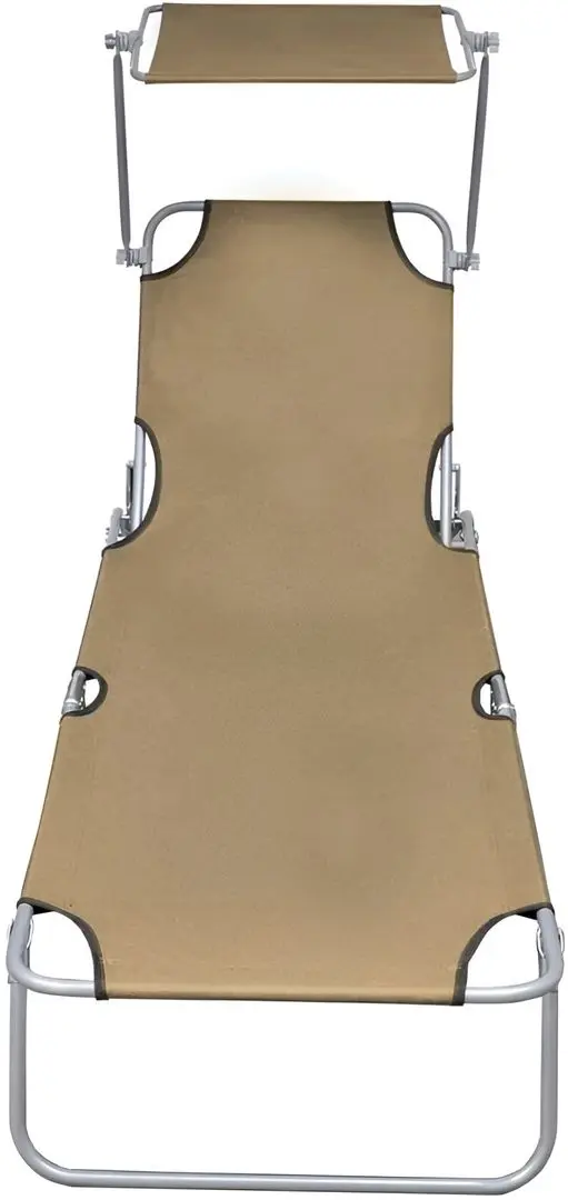 Șezlong VidaXL 44292 (Grey Taupe)