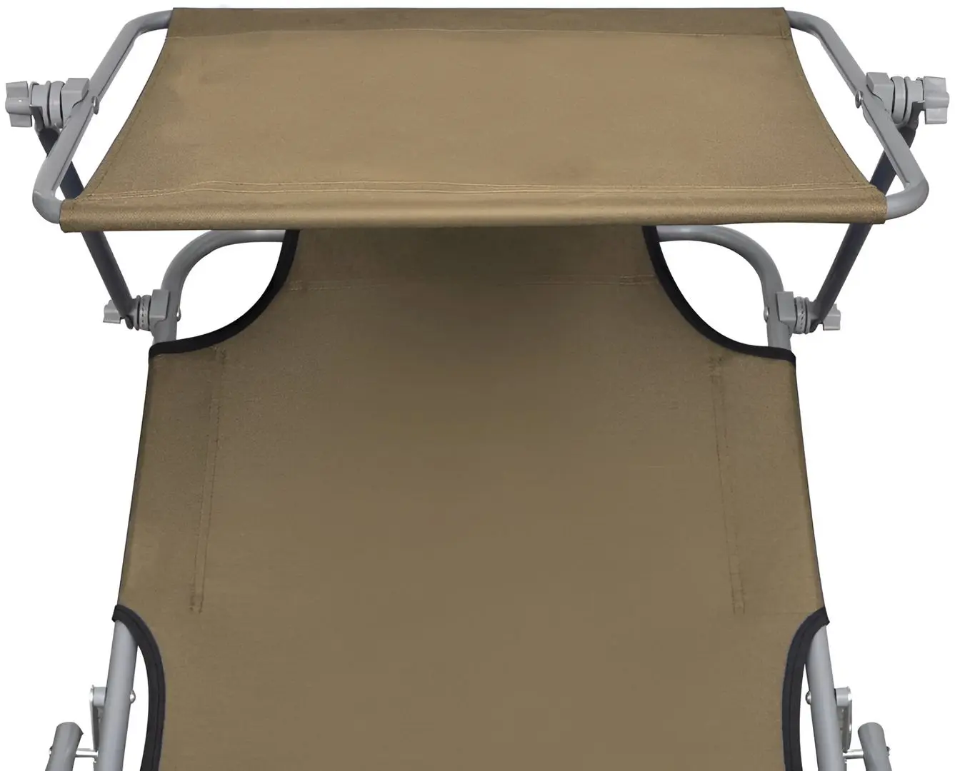 Șezlong VidaXL 44292 (Grey Taupe)