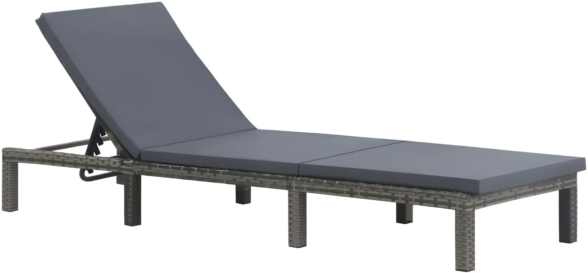 Șezlong VidaXL 47752 (Anthracite)