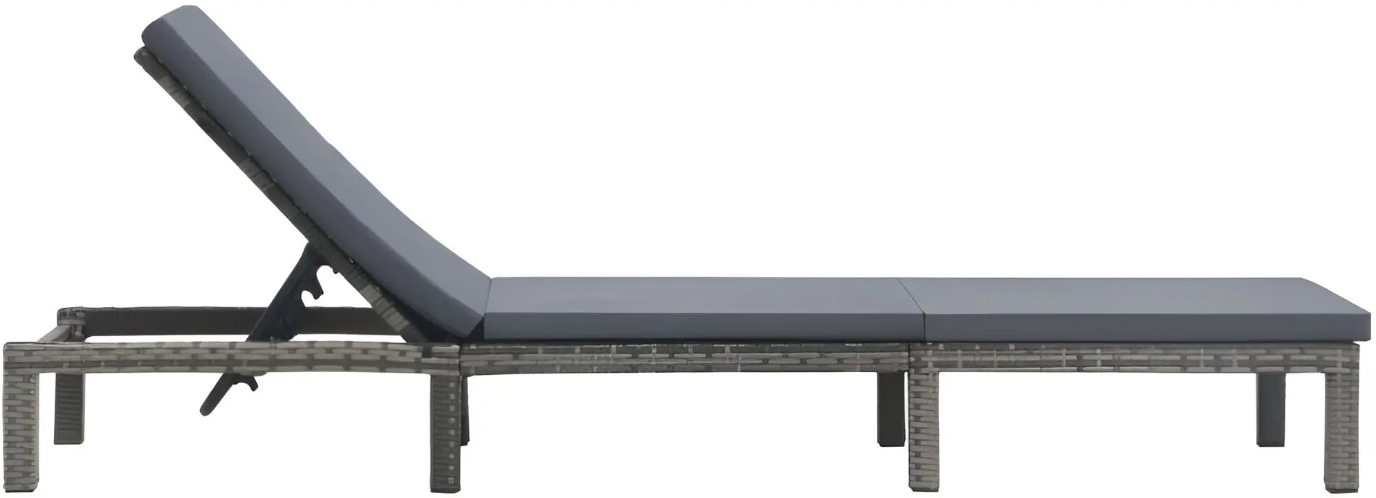 Șezlong VidaXL 47752 (Anthracite)