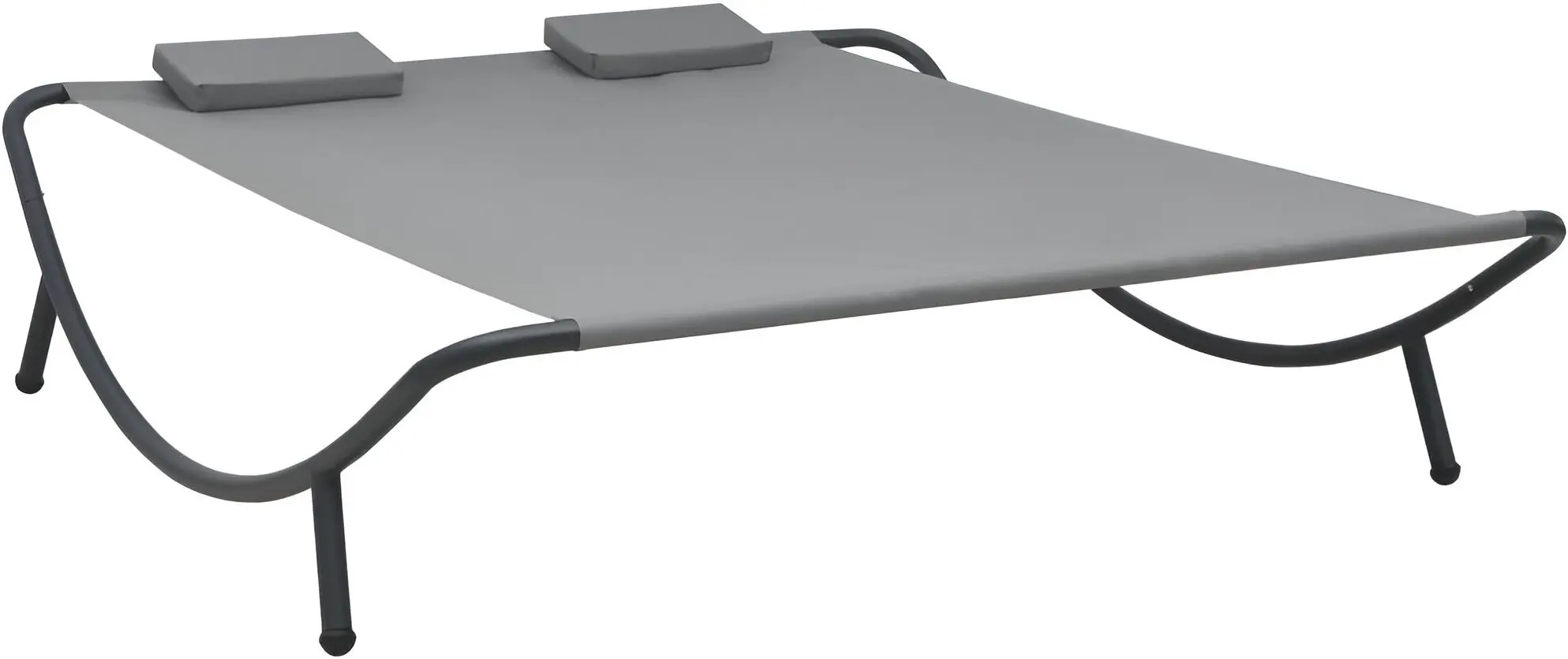 Шезлонг VidaXL 48076 (Anthracite)