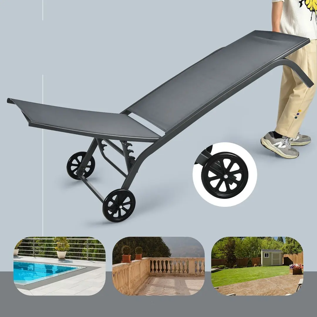 Шезлонг Waltz Paradise Beach C2099 (Grey)