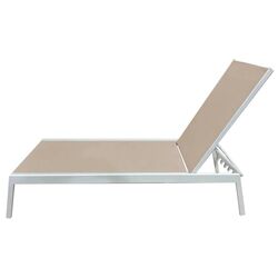 Sezlong Waltz Katsiki C2037 (Beige/White) Thumb