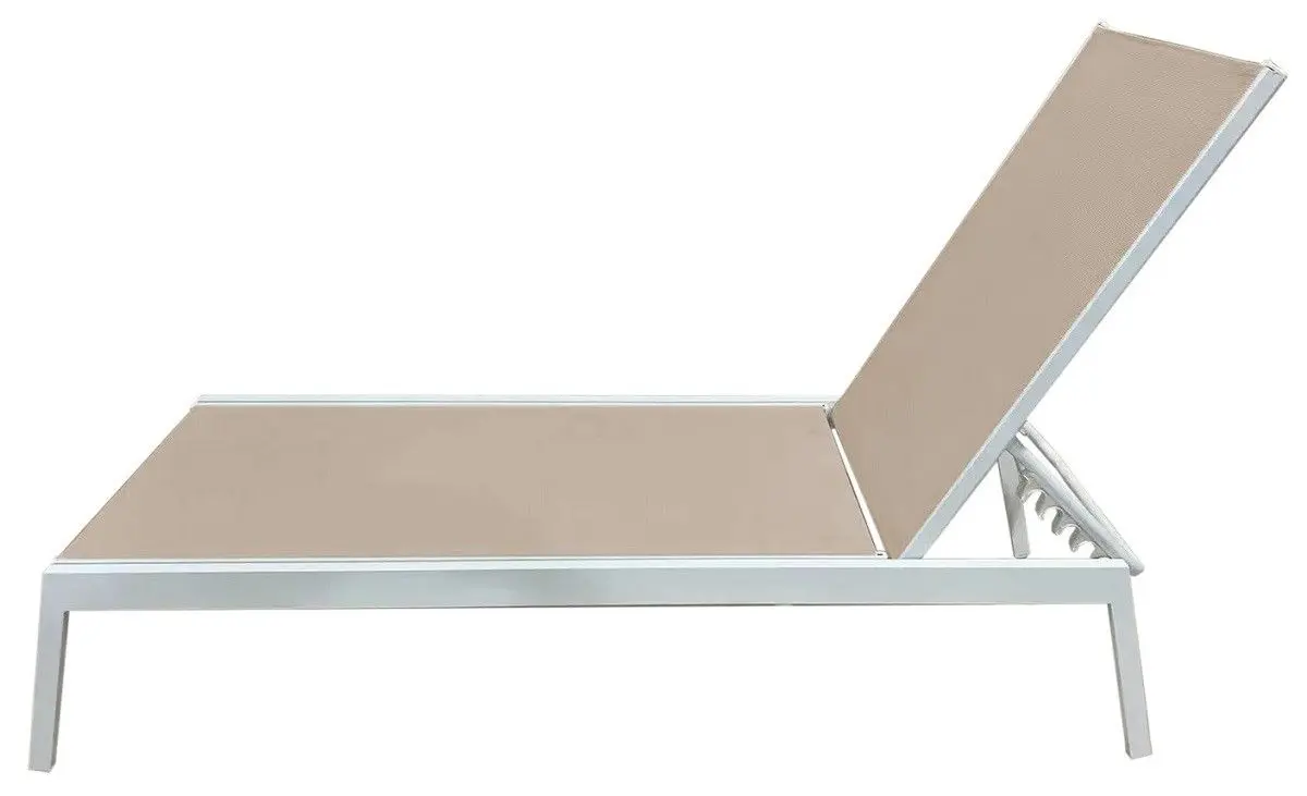 Sezlong Waltz Katsiki C2037 (Beige/White) - 5