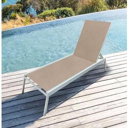 Sezlong Waltz Katsiki C2037 (Beige/White)