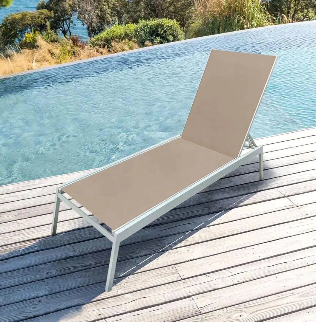 Sezlong Waltz Katsiki C2037 (Beige/White)