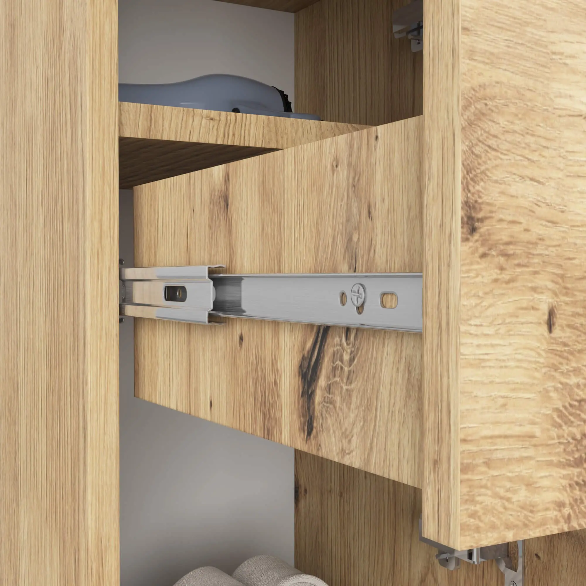 Dulap Akord Fin 30 2D1SZ 85cm (Artisan Oak)