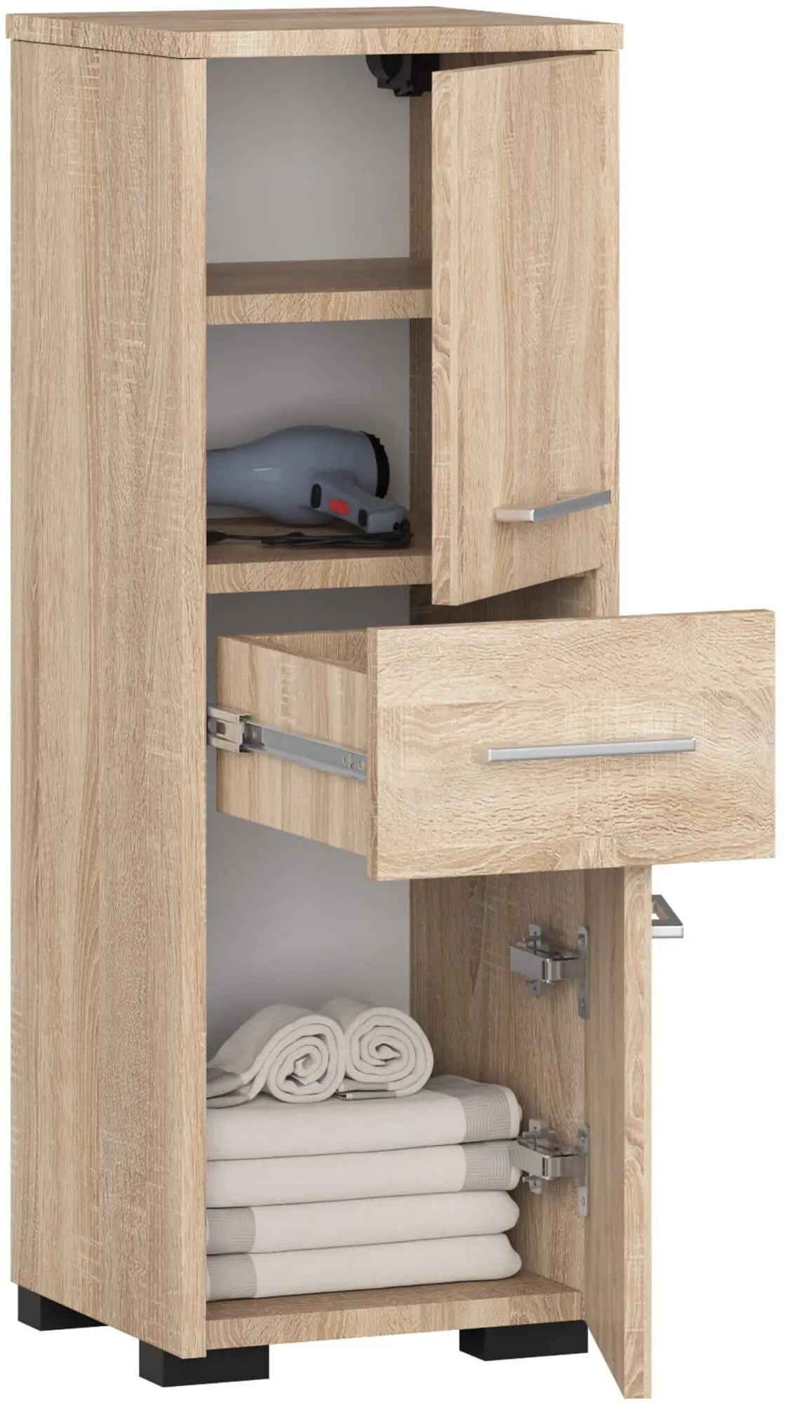 Dulap Akord Fin 30 2D1SZ 85cm (Sonoma Oak)