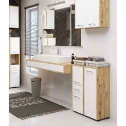 Dulap Akord Fin S30 1D (Artisan Oak/White) Thumb