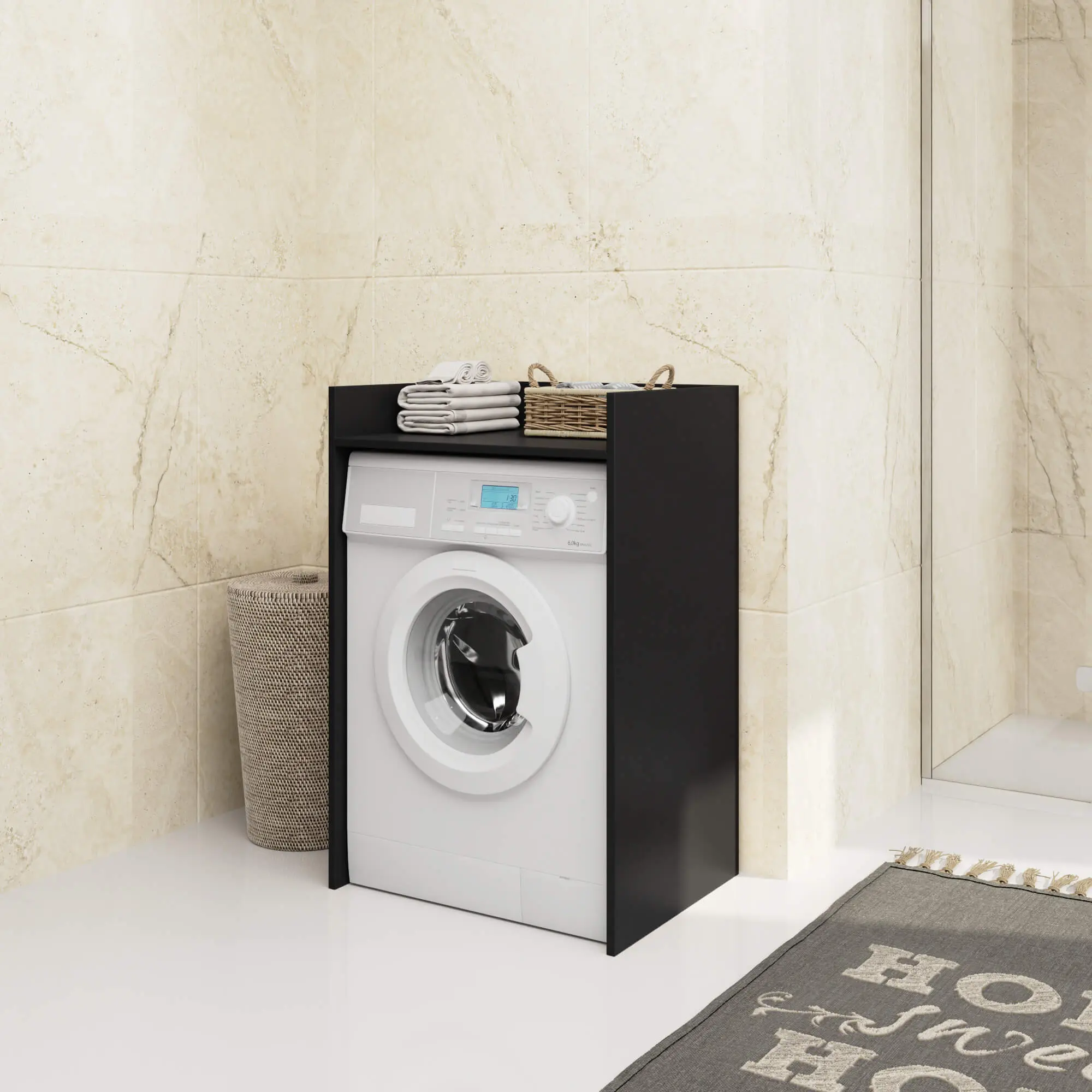 Carcasa masina de spalat Akord Fin 98cm (Black)