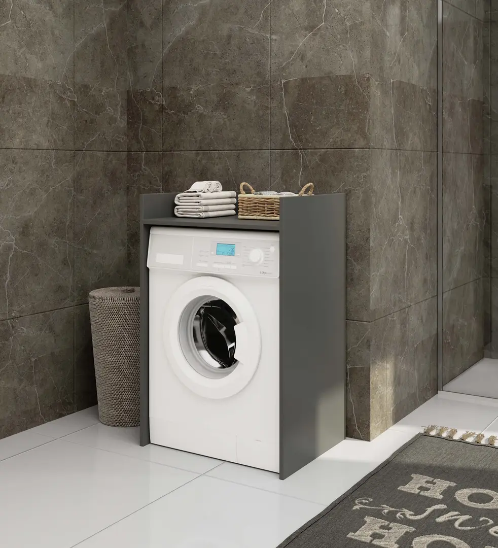 Стойка для стиральной машины Akord Fin 98см (Graphite Grey)