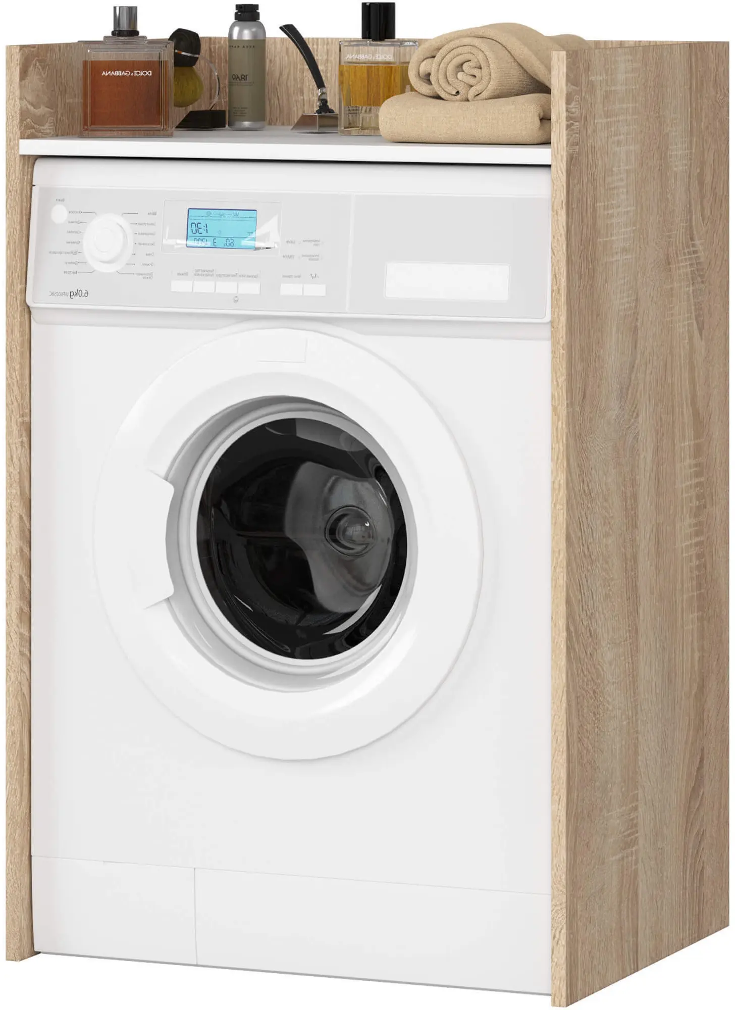 Carcasa masina de spalat Akord Fin 98cm (Sonoma Oak/White)