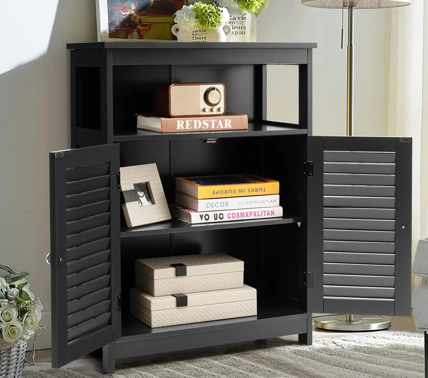 Dulap Costway HW65847BK (Black)