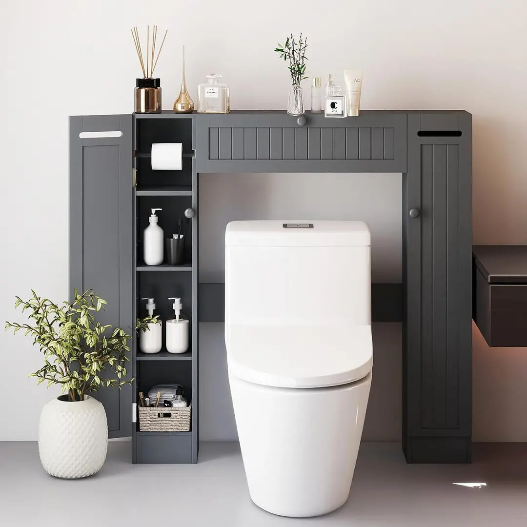Шкафчик для ванной Costway BA7920GR (Grey)