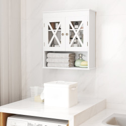 Dulap pentru baie Costway BA8175WH (White) Thumb