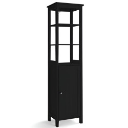 Шкафчик для ванной Costway HW66819DK (Black) Thumb