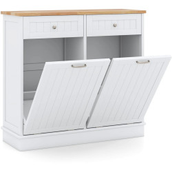 Dulap pentru baie Costway JV12575WH (White) Thumb