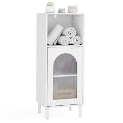 Шкафчик для ванной Costway JV12697WH (White) Thumb