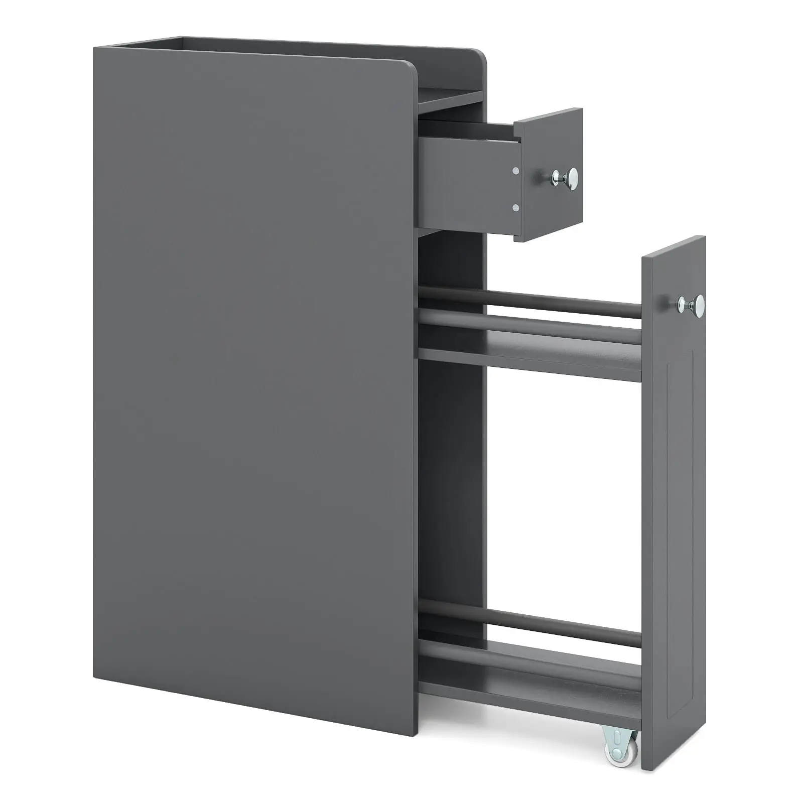Шкафчик для ванной Costway JV12829GR (Grey) - 2