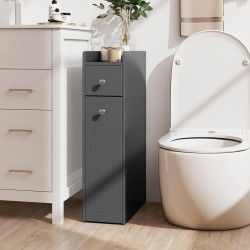 Шкафчик для ванной Costway JV12829GR (Grey) Thumb