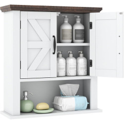 Шкафчик для ванной Costway JV12880WH (White) Thumb