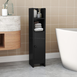 Шкафчик для ванной Costway JV12885DK (Black)