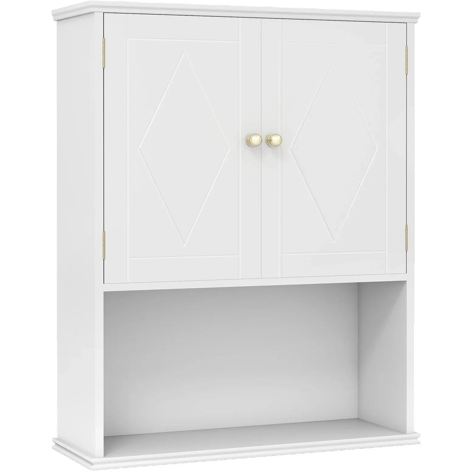 Dulap pentru baie Costway JV12897WH (White) - 2