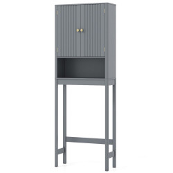 Шкафчик для ванной Costway JV12943HS (Grey) Thumb