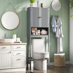 Шкафчик для ванной Costway JV12943HS (Grey)