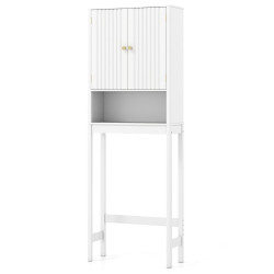 Шкафчик для ванной Costway JV12943WH (White) Thumb