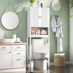 Шкафчик для ванной Costway JV12943WH (White)