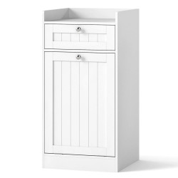 Шкафчик для ванной Costway JV13024WH (White) Thumb