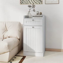 Шкафчик для ванной Costway JV13024WH (White) Thumb