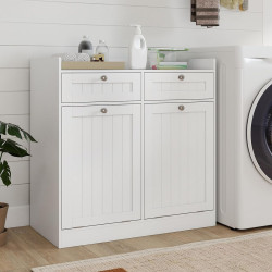 Dulap pentru baie Costway JV13025WH (White) Thumb