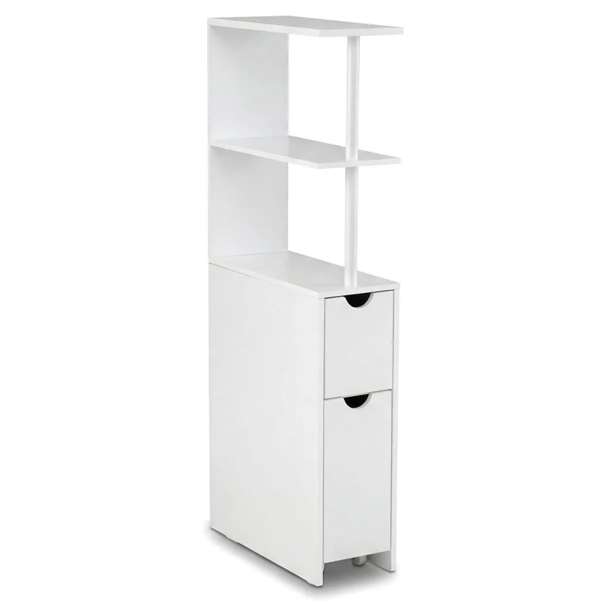 Dulap pentru baie Costway JV13167WH (White) - 2