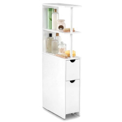 Dulap pentru baie Costway JV13167WH (White) Thumb